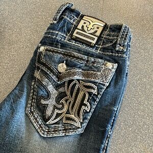 Men’s rock revival boot jeans